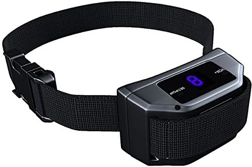 [NEW 2018 MODEL] SMART Bark Collar - New Technology Barking Detection Dual Anti-Barking Modes: Beep+Vibration/Shock for Small, Medium, Large Dogs. 100% Waterproof. No-Bark Training (BARK-V1)