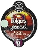 Folgers Lively Colombian Keurig K-Carafe Pack, 8 Count