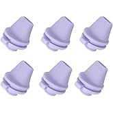 Cluksik 6pcs Replacement Lid Compatible with Ello Cooper 18/22/32/40oz Water Bottle lid Replacement Parts, Silicone Spout Mouthpiece