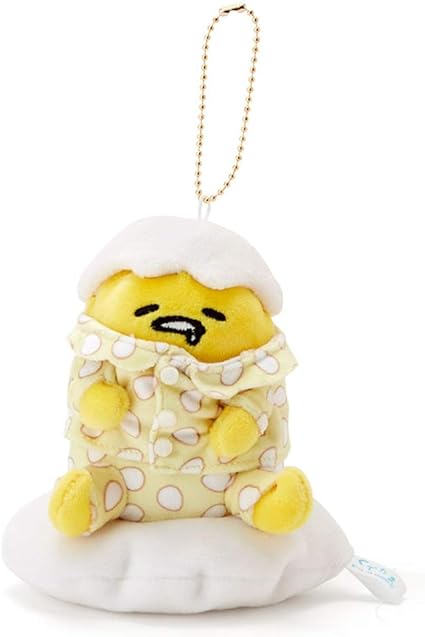 Amazon Com Ktings Sanrio Doze Off Plush Keychain Gudetama