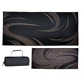 Stylish Camping Reversible Outdoor Patio / RV Camping Mat - 8' x 18'