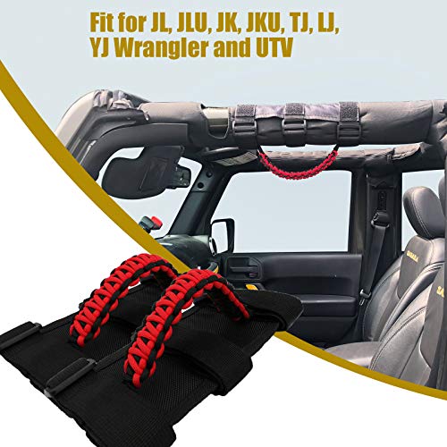 cartaoo Grab Handles for Jeep Accessories, Interior Jeep Wrangler