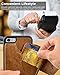 iPhone 6s Wallet Case, ZVEdeng iPhone 6 Case with Card Holder, iPhone 6 Case for Men, PU Leather Shockproof Cover Case with Card Slot Holder - Brown
