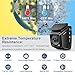 Dash Cam Full HD 1080P Car DVR with WiFi and 6-Lane 170° Wide Angle Lens, Dual Channel Dashboard Camera Recorder with Rear Camera WDR, Loop Recording, G-Sensor Include 16GB Memory Card