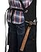 Waxed Canvas Heavy Duty Work Apron with Pockets (Black), Adjustable S to XXL with Cross-Back Straps and Quick Release Buckle for Men & Women - Cargo X