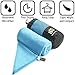 Microfiber Travel Towel Large (XL, L or M) - Fast Drying Super Absorbent Sport Towel - Ultra Compact Size Great for Kids, Bath, Gym, Pool, Beach, Camping, Fitness or Yoga