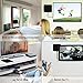 TV Antenna Indoor Amplified HDTV Antenna TV Digital HD 4K,80 Miles Range Max,with Powerful Amplifier 16.5 FT Coax Cable,2021 Newest
