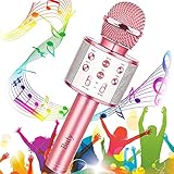 Buty Karaoke - Micrófono inalámbrico portátil para niños con altavoz, cantar Pla