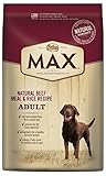 Nutro MAX Adult Dog Food, Natural Beef Meal and Rice 30 lbs.