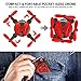 RC Mini Drone for Kids and Beginners Portable Pocket Quadcopter with Altitude Hold,One-Key Take-Off/Landing,Headless Mode and 3D Flips,Fun Gift for Boys Girls