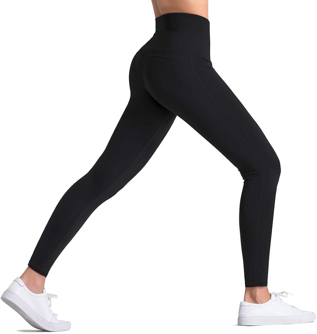 Dragon Fit Compression Yoga Pants Power Stretch Workout Leggings with High Waist Tummy Control: Clothing