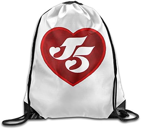 The Jackson 5 Band Name In The Heart Poster Sports Travel Drawstring Backpack