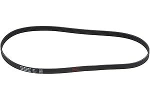 uxcell 340J6 PJ V-Ribbed Belt 6 Ribs 34" Length x 0.55" Width, EPDM Poly V Belt