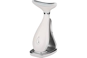 VRAIKO LILY Skin Rejuvenation Beauty Device, 3-IN-1 Neck Face Beauty Massager, At-home Facial Spa Tool and Microglow Handset 
