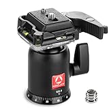 Kamisafe KINGJOY QB-0 Heavy Duty Photography Camera Tripod Ball Head 360 Degree Rotation Panoramic Ballhead with 1/4