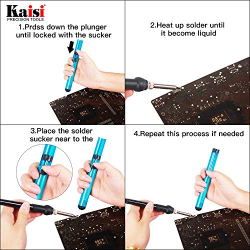 Kaisi Professional Solder Assist Tools and Accessory Kit (11 Piece) - Thumbnail 5