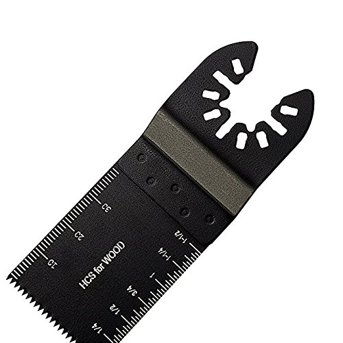 Wood/Metal Professional Oscillating Multi Tool Quick Release Saw Blades for Fein Multimaster, Dremel Multi-Max, Dewalt, Craftsman, Ridgid, Makita, Milwaukee, Rockwell, Ryobi (20 pack)-fathers day gift - Thumbnail 4
