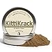 TWINCRITTERS KittiKrack Organic Silvervine Catnip Powder Substitute for Cats & Kittens | All-Natural Wild Harvested Silvervine Powder | 3 Individual 5-Gram KittiKrack Powder Packs | 15g