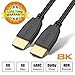 8K HDMI Cable 6ft, BIFALE HDMI Cable 2.1 Support 8K@120Hz,4K@120Hz, Ultra-high Speed 48Gbps, Dynamic HDR, Dolby Vision, eARC Compatible with Apple TV, Nintendo Switch, Roku, Xbox, PS4, Projector-1.8M primary