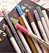 MXXGMYJ Waterproof Metallic Marker Pens Metallic Colored Pencils Highlighters Paint Marker for DIY Arts Crafts Album Photo 10Pack