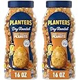 Planters Honey Roasted Peanuts (6 ct Pack, 16 oz Jars) (Pack of 2)