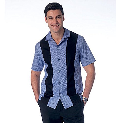 McCall's Patterns M7206 Men's Shirts Sewing Template, MZZ (42-44-46-48)
