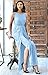 KOH KOH Womens 2025 Sleeveless Cocktail Wide Leg One Piece Jumpsuit Romper Playsuit