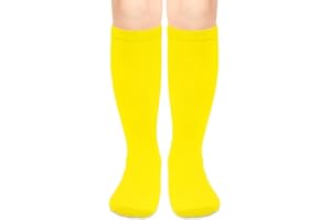 Olreco 1 Pack Toddler Kids Youth Soccer Socks Girls Boys Baseball Socks Youth Knee High Softball Football Accessories Cotton