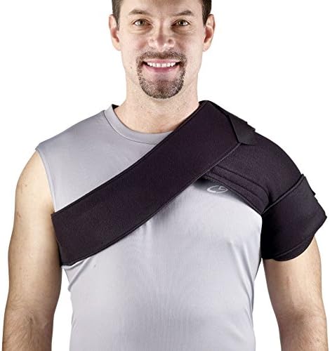 Cryotherm Cold and Hot Compression Shoulder Wraps with 4 Gel Packs