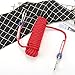 NIECOR 12MM Outdoor Climbing Rope 10M(32ft) 20M(64ft) 30M (98ft) Static Rock Climbing Rope, Escape Rope Ice Climbing Equipment Fire Rescue Parachute Rope (Red, 10m(32ft))