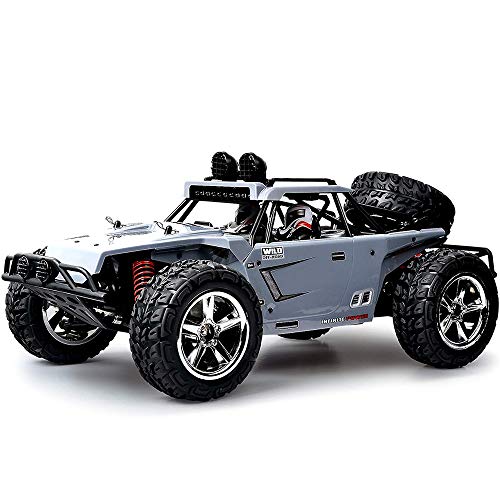 RC Race Car Buggy 45 km/h 1:12 3.4GHZ Schnelles 4wd Ferngesteuertes Gelände RC Auto Auto Offroad für Erwachsene, Elektro…
