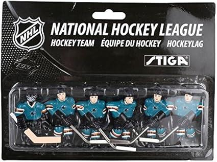 Amazon Com Nhl San Jose Sharks Table Top Hockey Game Players Team