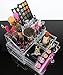 Cosmetic Organizer And Makeup Storage - Best High Quality Clear Acrylic Case For Your Beauty Products & Jewlery - This Box Acts as a Great Holder For All of Your Make-Up Items and You Will Love It! - Backed By 100% No Risk Guarantee