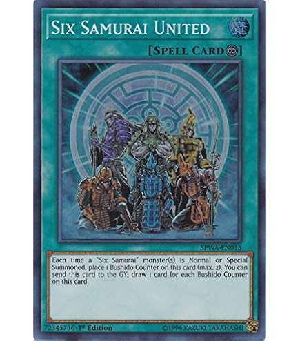 Yu-Gi-Oh! The Six Samurai - Zanji Ultra Rare Card (RYMP-EN092) 1st Edition