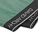 DAVID ARCHY Men's 4 Pack Underwear Ultra Soft Comfy Breathable Bamboo Rayon Trunks No Fly (M, Green/Gray)