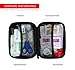 First Aid Kit – 130 Pieces – Soft Shell Case - Packed with hospital grade medical supplies for emergency and survival situations. Ideal for Car, Camping, Travel, Office, Sports, Home