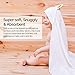 Baby Bamboo Hooded Towel, Bath-Hooded Towels for Infant & Toddler Boys & Girls (Extra Soft)