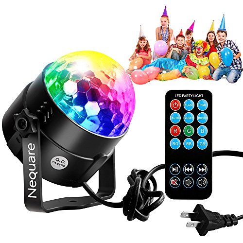 Nequare party lights disco ball strobe lights, disco li…