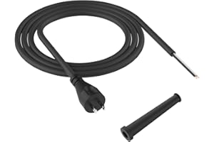 ANTOBLE 33007298 18 Gauge 2 Wire Power Cord Replacement Cord for DEWALT DW100 DW101 DW102 DW103 DW130 DW236 DW400 DW505 (8 ft