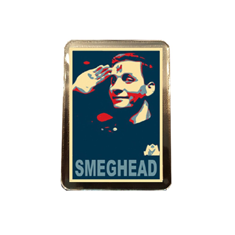 Enano rojo - imán del refrigerador de (Rimmer Smeg cabeza estilo ...