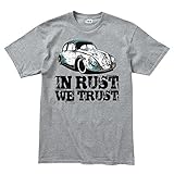 CP Mens In Rust We Trust VW RAT Beetle Hot Rod T-shirt