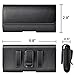 iPhone 7 Belt Clip Case,Premium Leather Holster Pouch Loops Carrying Case with ID Card Holder for Apple iPhone 8, iPhone 7, 6s, 6 (Fits with a Hard Case or Bumper Cover On)
