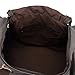 Ulgoo Travel Duffel Bag Canvas Bag Leather Weekend Bag Overnight (Grey)