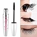 4D Silk Fiber Lash Waterproof Mascara, Extra Long Lash Mascara and Thick, Long Lasting, No fading