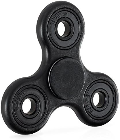Worldov Tri-Spinner Fidget Toy, Fidget Spinner, Hand Spinner - Helps Focusing - for Extremely Fast and Long Spin Times – ABS, Non 3D