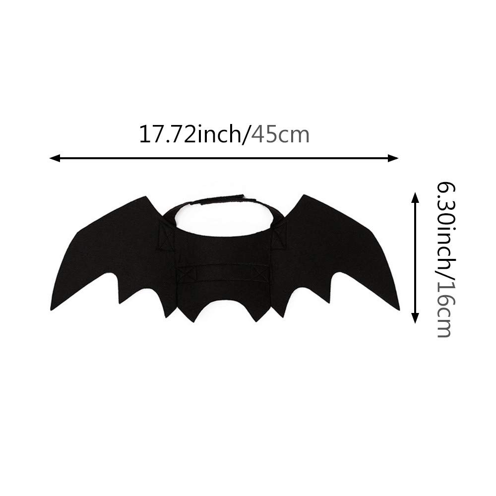 Animaux De Compagnie Deguisement D Halloween Pour Chiens Leegoal Ailes De Chauve Souris Pour Animaux Domestiques Chats Jeux Et Jouets