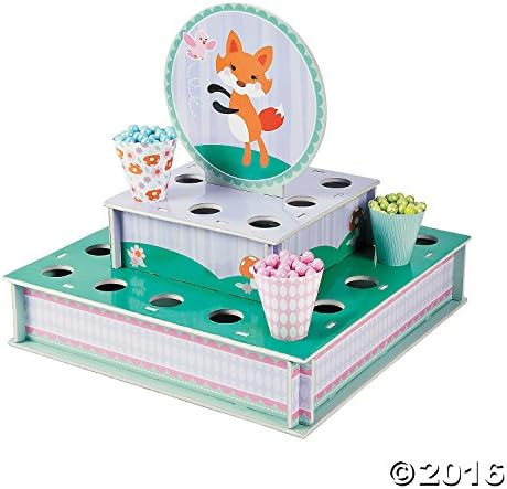 Lil8217; Fox Treat Stand with Cones