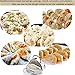SYSAMA Dough Cutter Eco-Friendly Pastry Tools Stainless Steel Dumpling SetWraper Pie Ravioli Dumpling Mould Kitchen Accessories Large Size(9.5cm/3.75in)