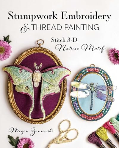 Embroidered Knot Gardens: Using Three-Dimensional Stumpwork