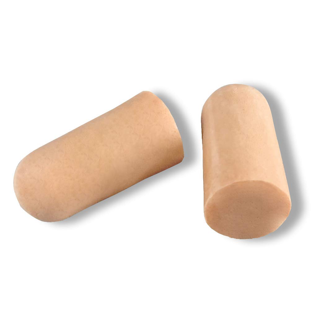 Amazon Basics Ultra Soft Foam Earplugs, NRR 32dB, 50-Pair, 2-Pack